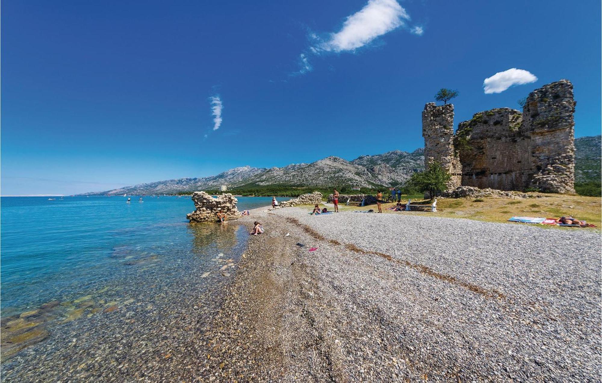 Lovely Apartment In Rovanjska With House Sea View Экстерьер фото